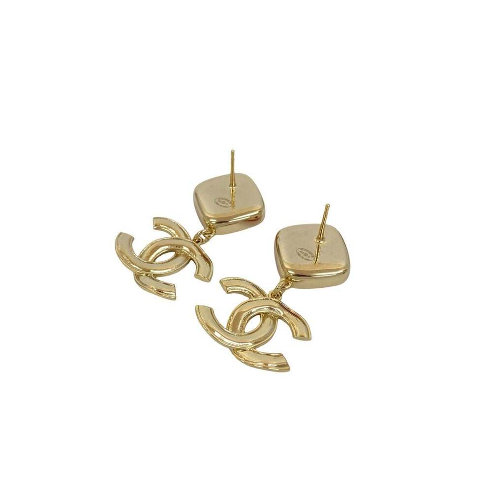 CHANEL Authentic Pink Logo Earrings - Picture 3 of 6